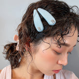 RE Hair Pin Lt Blue Denim