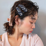 RE Hair Pin Navy Tweed