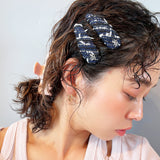 RE Hair Pin Navy Tweed