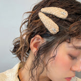 Wheat Hemp Hair Pin