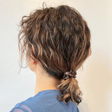 Silk Pony Brown Navy