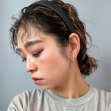 Nylon Black Thin Headband