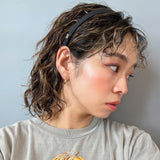 Nylon Black Slim Headband