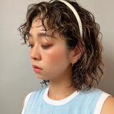 Lime Green Silky Satin Slim Headband
