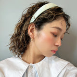 Lime Green Silky Satin Thin Headband