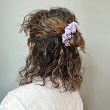 Purple Silky Satin Mini Pony