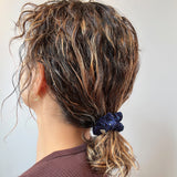 Navy Kira Silk Pony