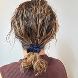 Navy Kira Silk Pony