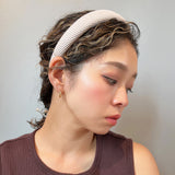 Off Beige Luxe Mesh OG Headband