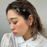 Gold Pierce Hair Pin