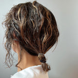 Silver Chain Hair Pony