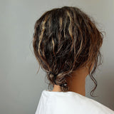 Silver Charm Asymmetry Hair Pony