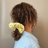 Lemon Sage Scrunchie