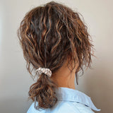 Greige Mini Scrunchie