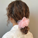 Pink Tutu Frill Scrunchie