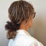 Black Tutu Frill Scrunchie