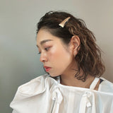 Metal SIlver Hair Clip(2pcs)