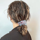 Aurora Blue Mini Scrunchie