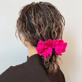 Raffle Magenta Scrunchie