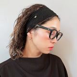 Lace Black Headband