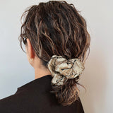 Luster Vivid Gold Scrunchie