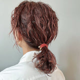 Daily Hair Pony Set Red（3pcs）