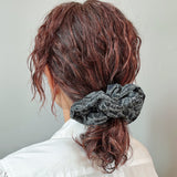 Indigo Snake Scrunchie