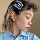 Hair Pin Deep Blue